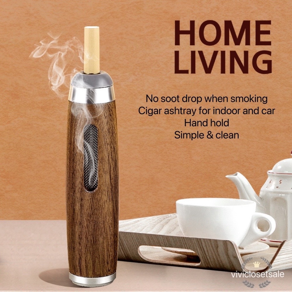 Handheld ashtray for indoor and car